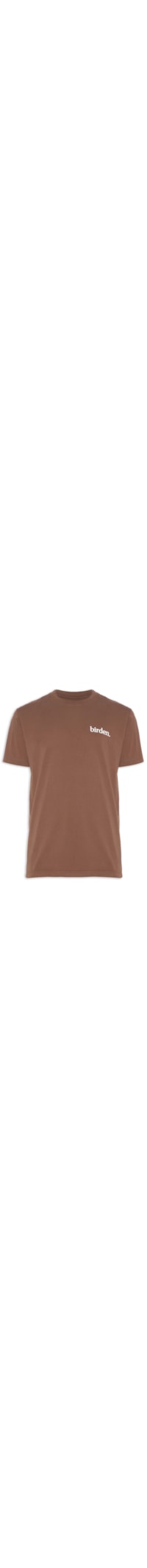 Camiseta Masculina Relaxed Earth - Marrom