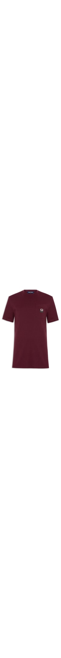 Camiseta Masculina Relaxed Fit 1952 Logo - Vinho