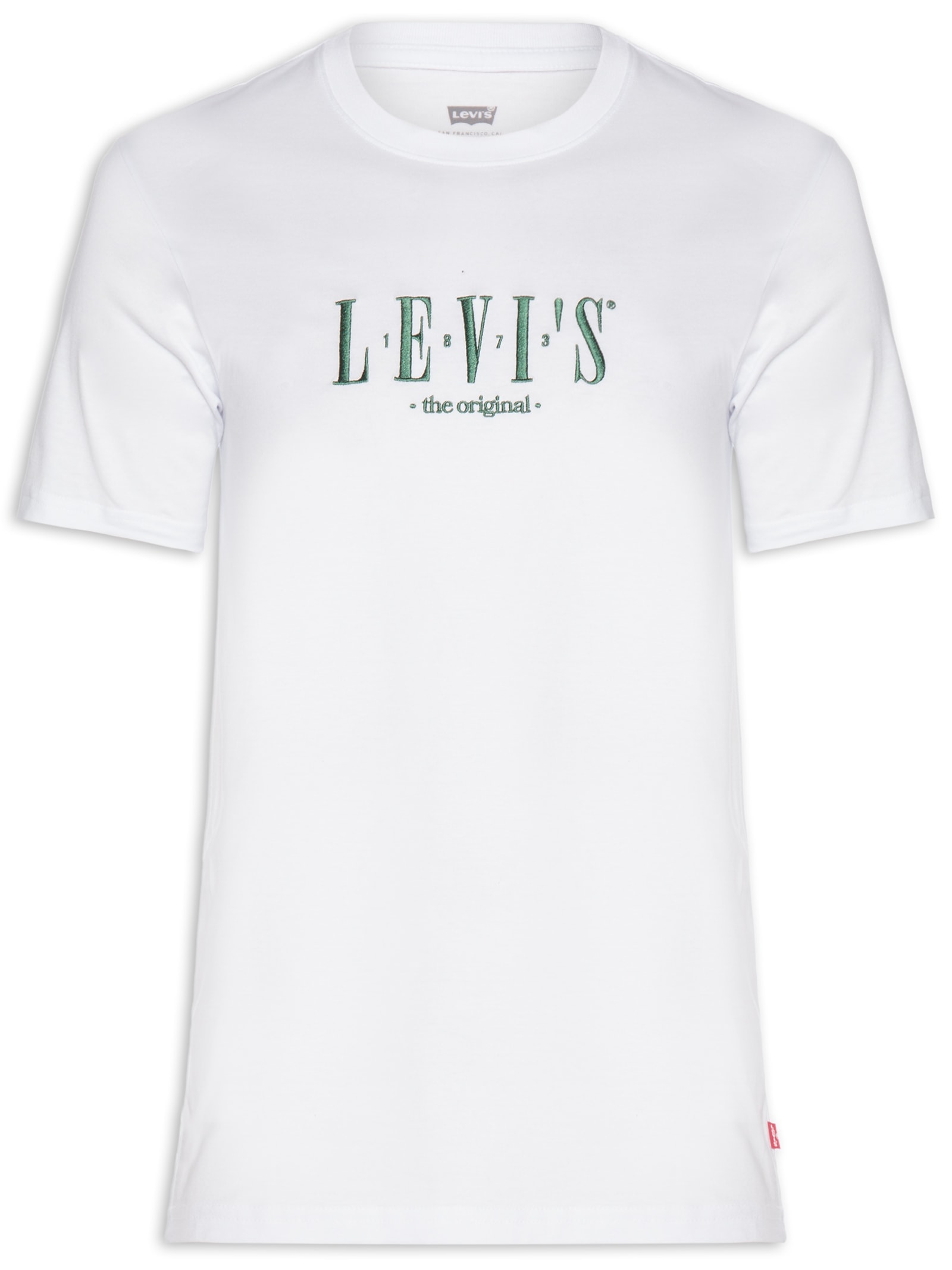 Camiseta Masculina Relaxed Fit Branco Levi's