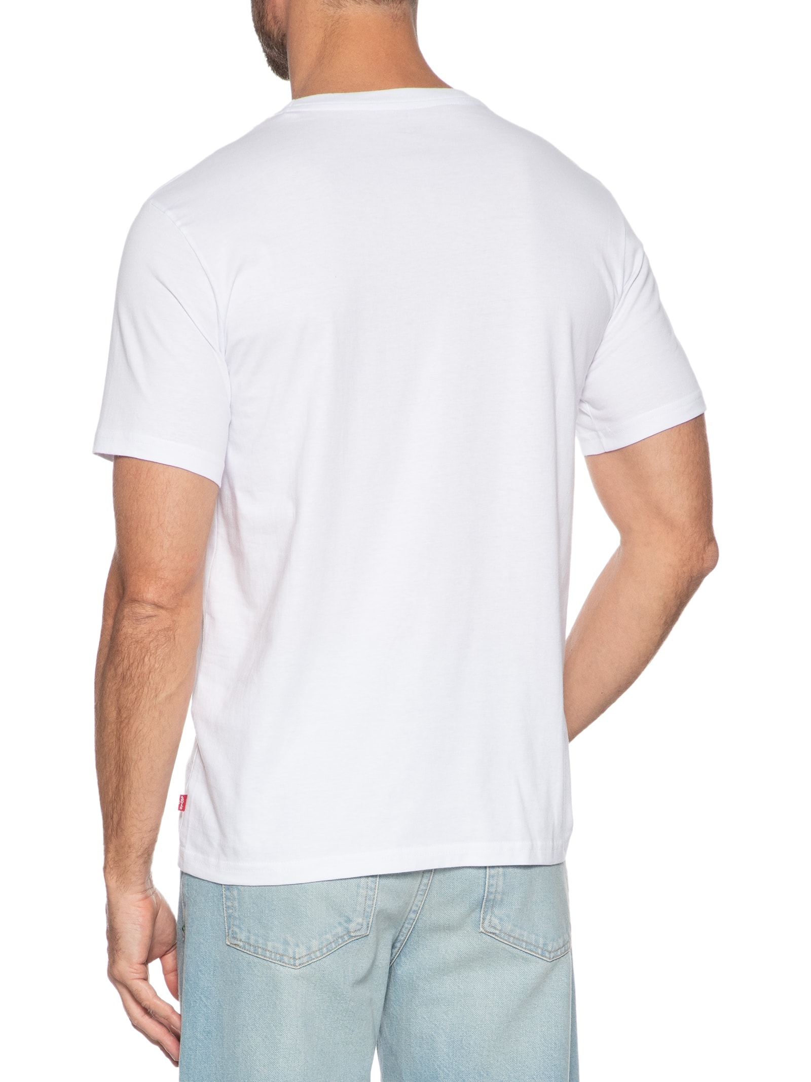 Camiseta Masculina Relaxed Fit Branco Levi's