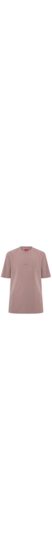 Camiseta Masculina Relaxed-Fit Crew Neck Daffl - Marrom