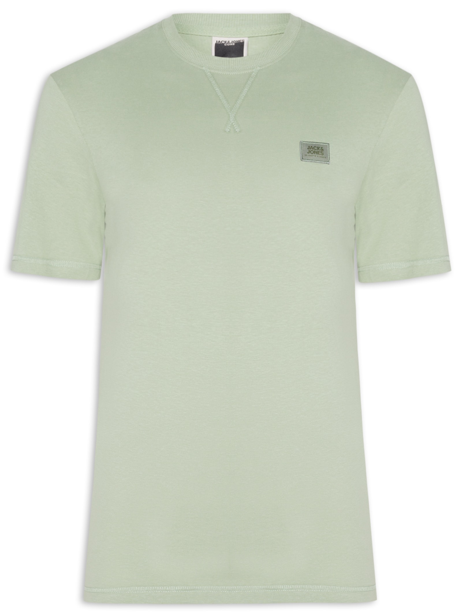 Camiseta Masculina Relaxed Fit Em Algodão Verde Jack & Jones
