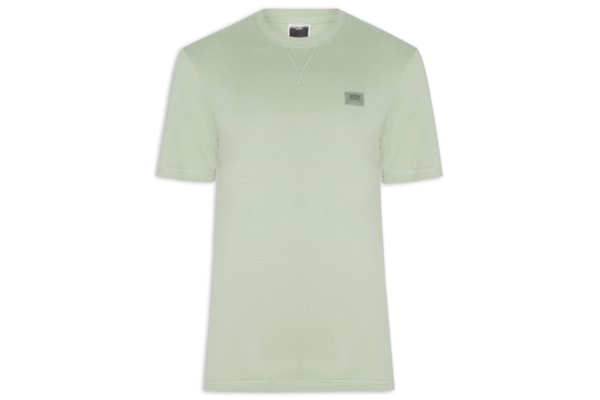 Camiseta Masculina Relaxed Fit Em Algodão - Verde
