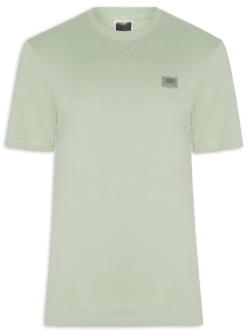 Camiseta Masculina Relaxed Fit Em Algodão – Verde