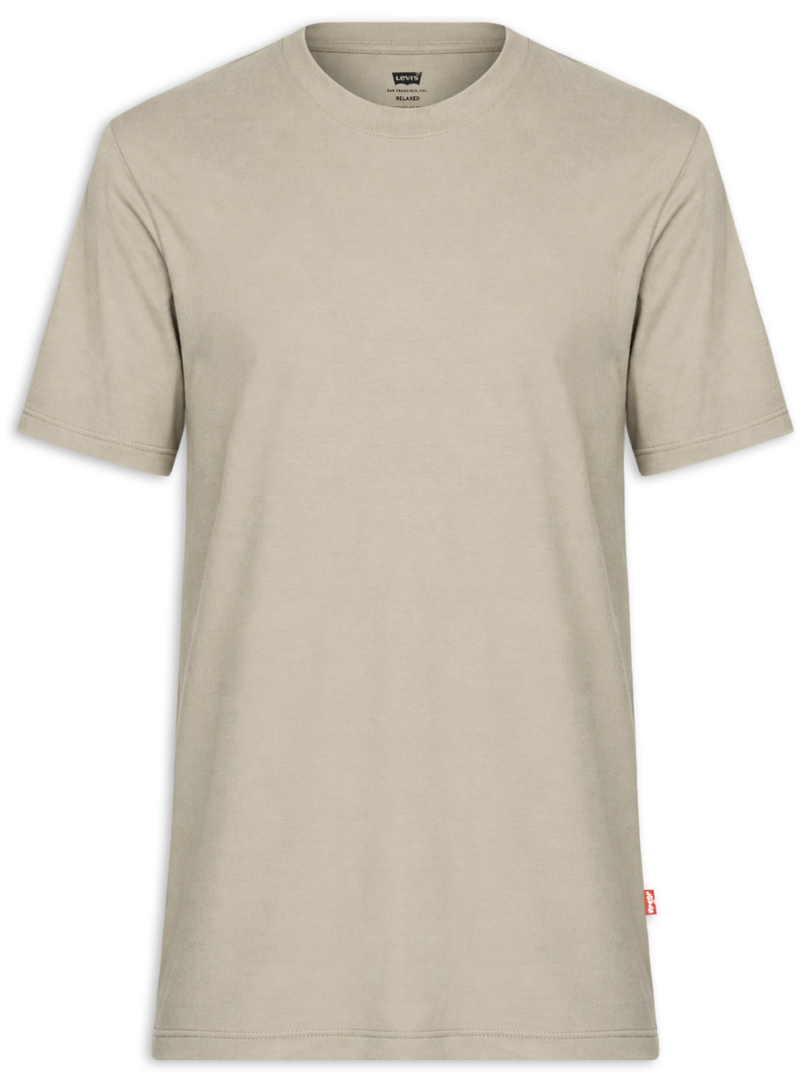 Camiseta Masculina Relaxed Fit Essential Bege Levi's