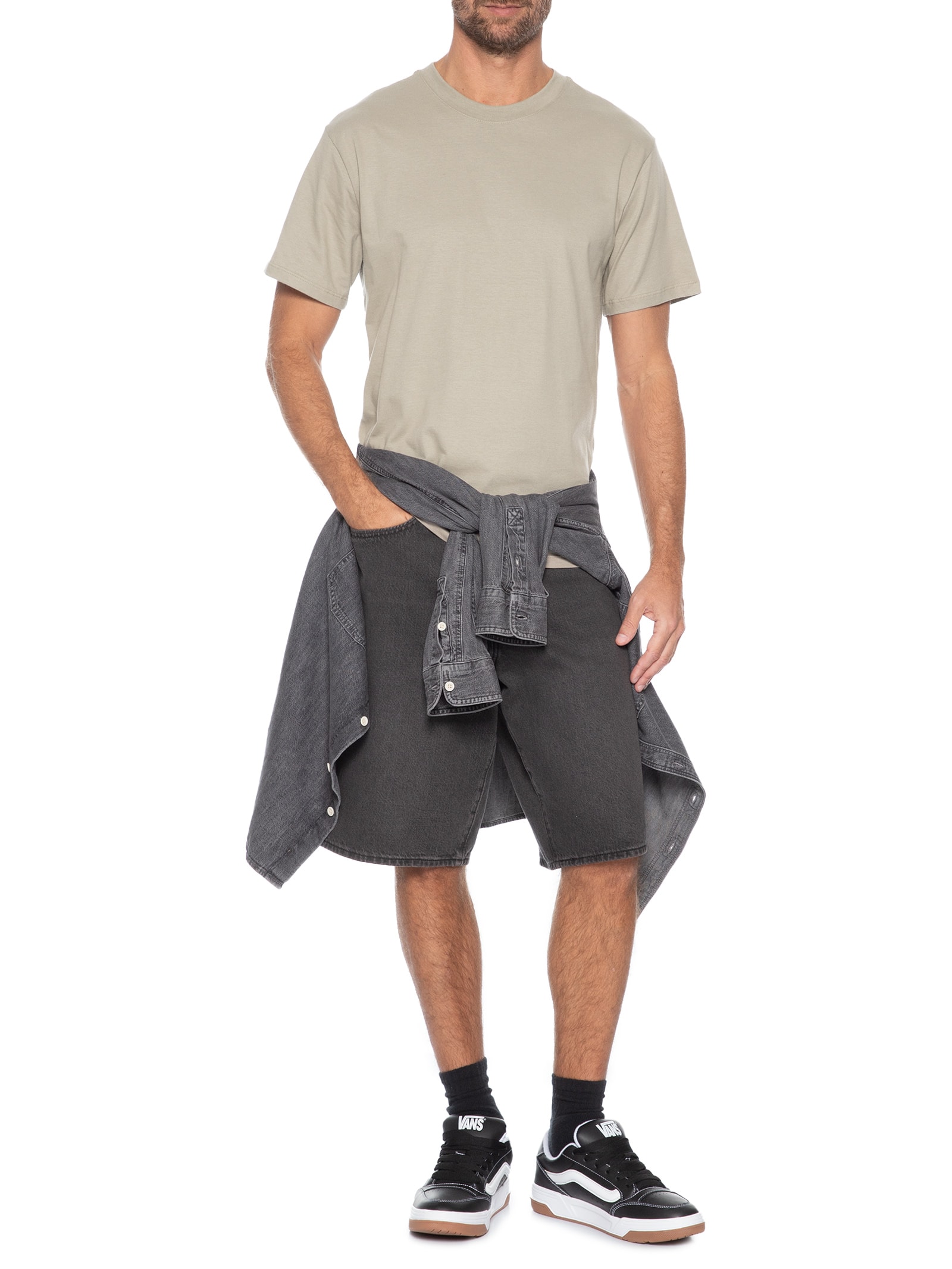 Camiseta Masculina Relaxed Fit Essential Bege Levi's