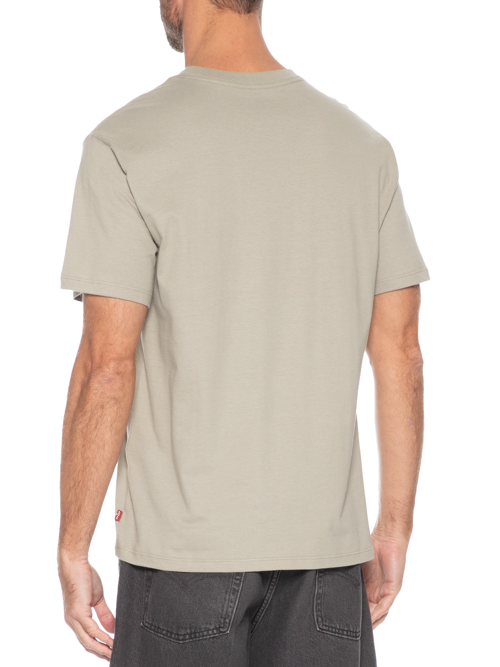 Camiseta Masculina Relaxed Fit Essential Bege Levi's