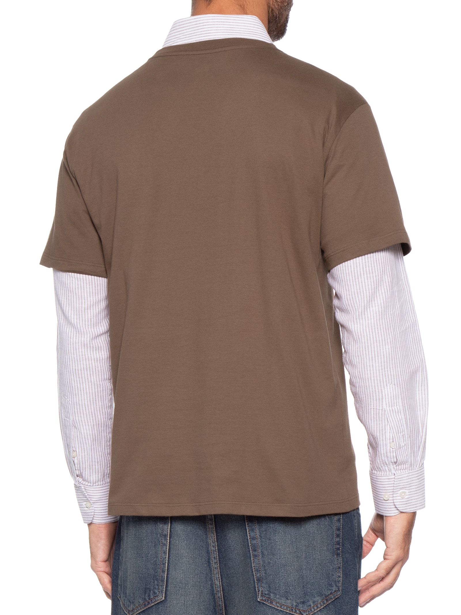 Camiseta Masculina Relaxed Fit Essential Marrom Levi's