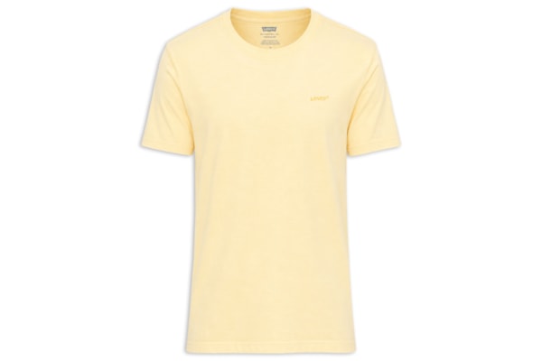 Camiseta Masculina Relaxed Fit Red Tab Vintage - Amarelo