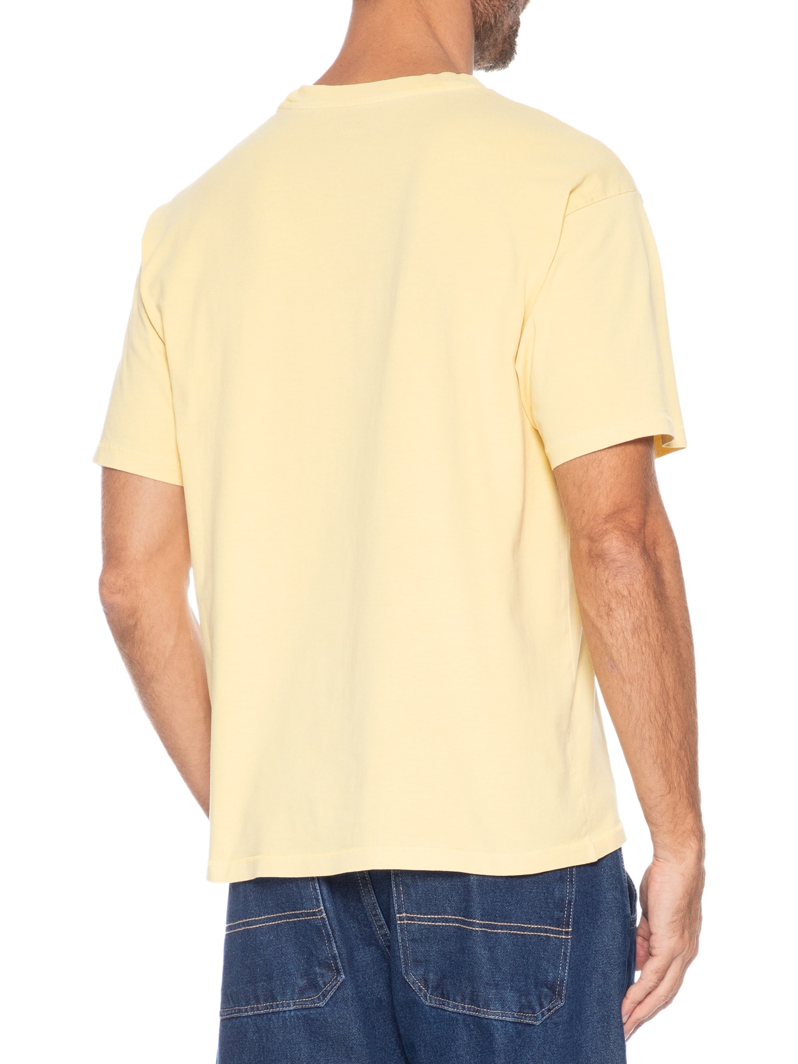 Camiseta Masculina Relaxed Fit Red Tab Vintage Amarelo Levi's