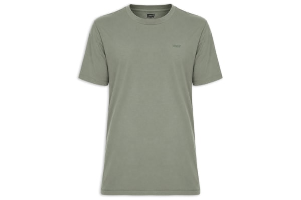 Camiseta Masculina Relaxed Fit Red Tab Vintage - Verde