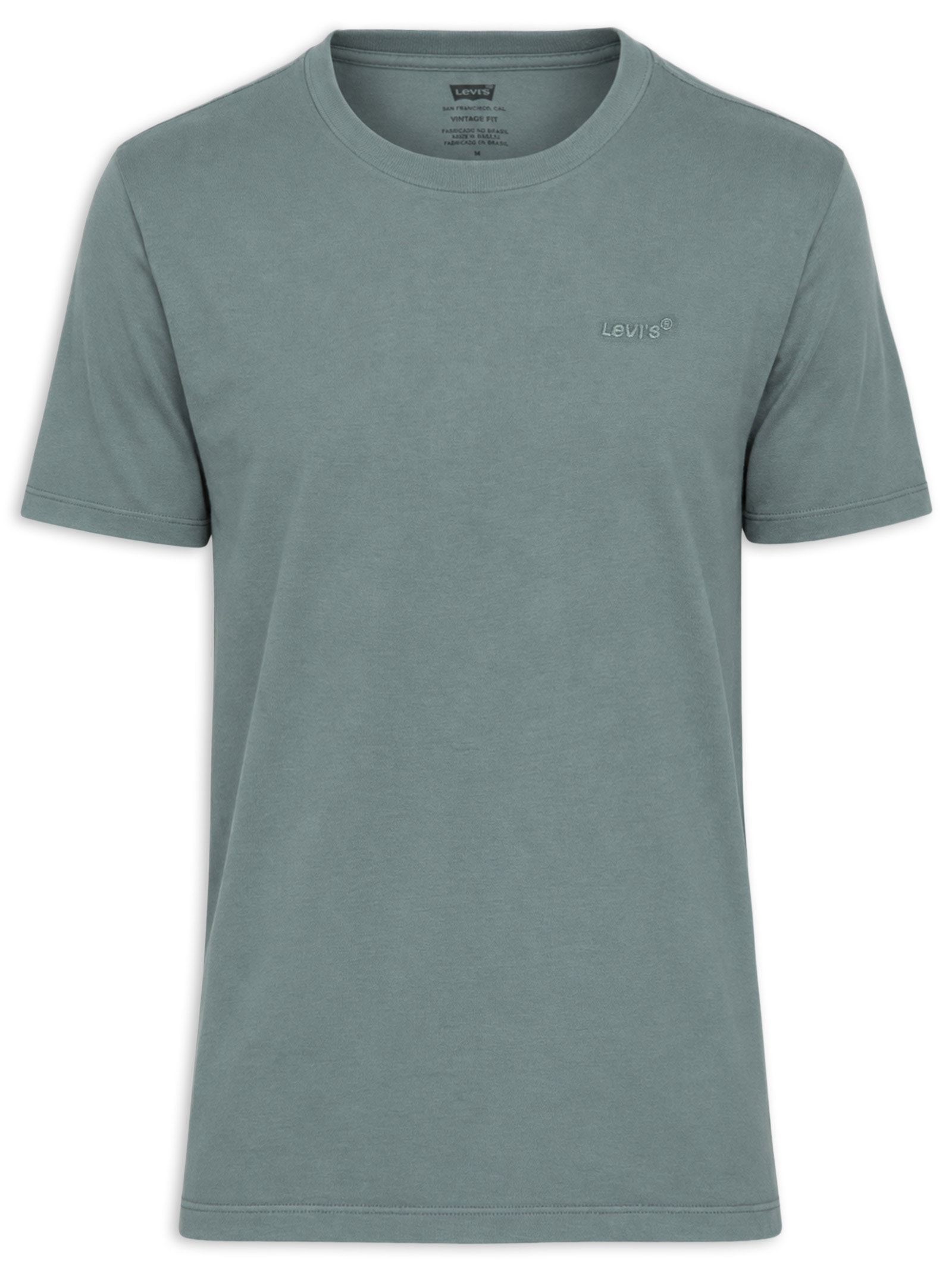 Camiseta Masculina Relaxed Fit Red Tab Vintage Verde Levi's