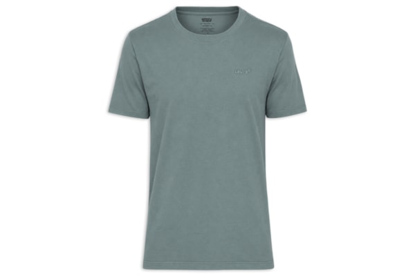 Camiseta Masculina Relaxed Fit Red Tab Vintage - Verde