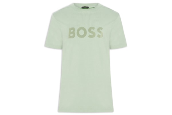 Camiseta Masculina Relaxed Fit Stretch Cotton Ts Iconic Logo - Verde