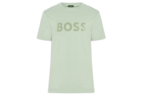 Camiseta Masculina Relaxed Fit Stretch Cotton Ts Iconic Logo - Verde