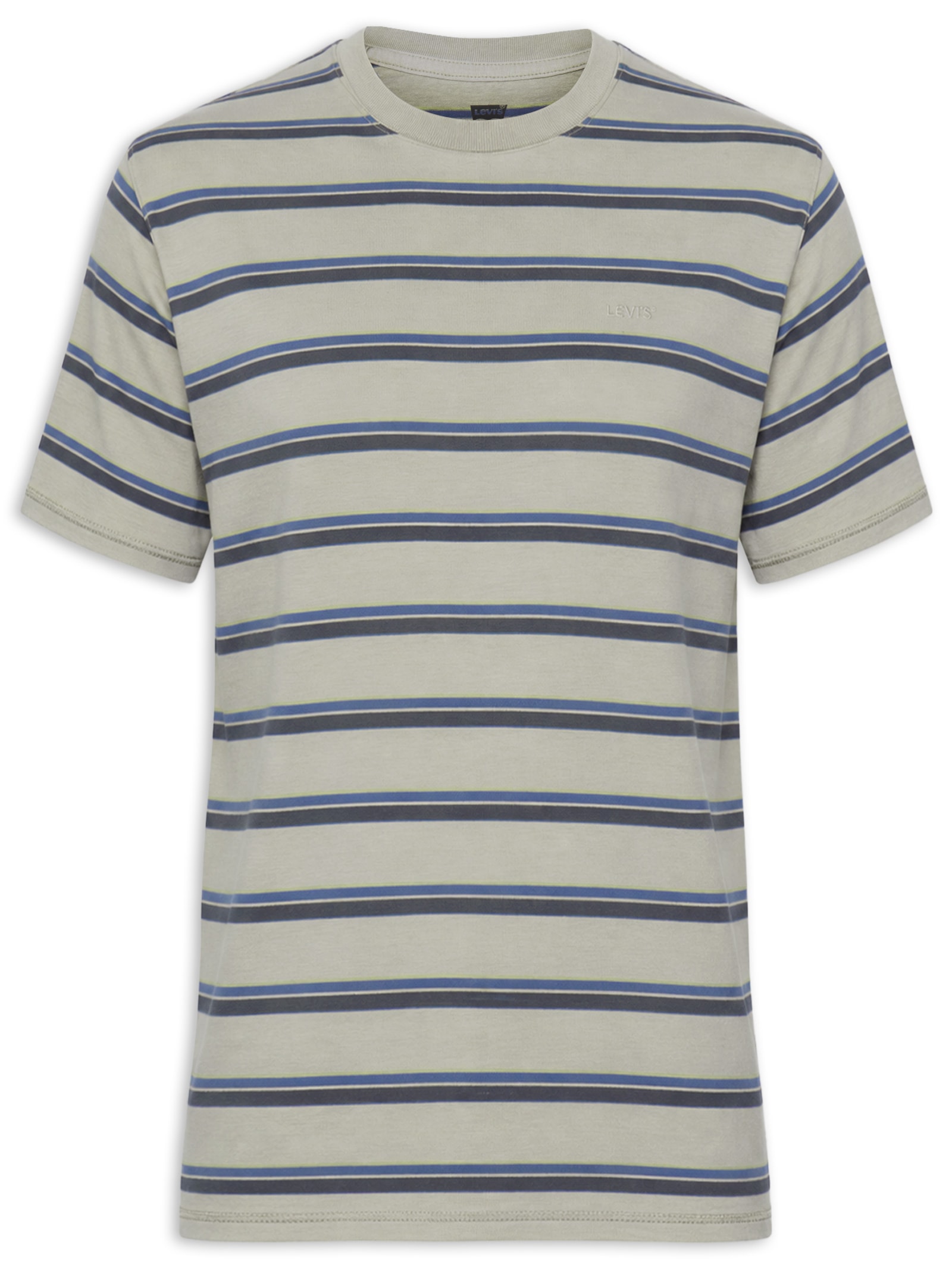 Camiseta Masculina Relaxed Fit Tab Vintage Cinza Levi's