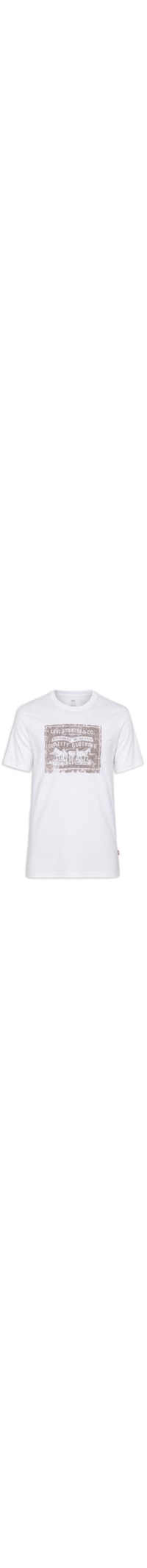 Camiseta Masculina Relaxed Fit Two Horse - Branco