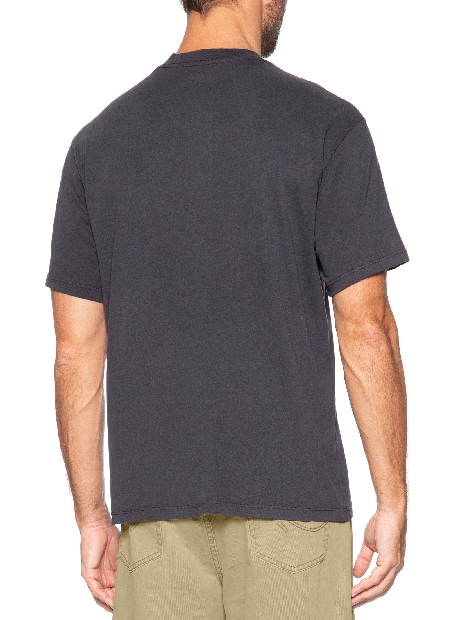 Camiseta Masculina Relaxed Fit Ventura Henley Preto Levi's