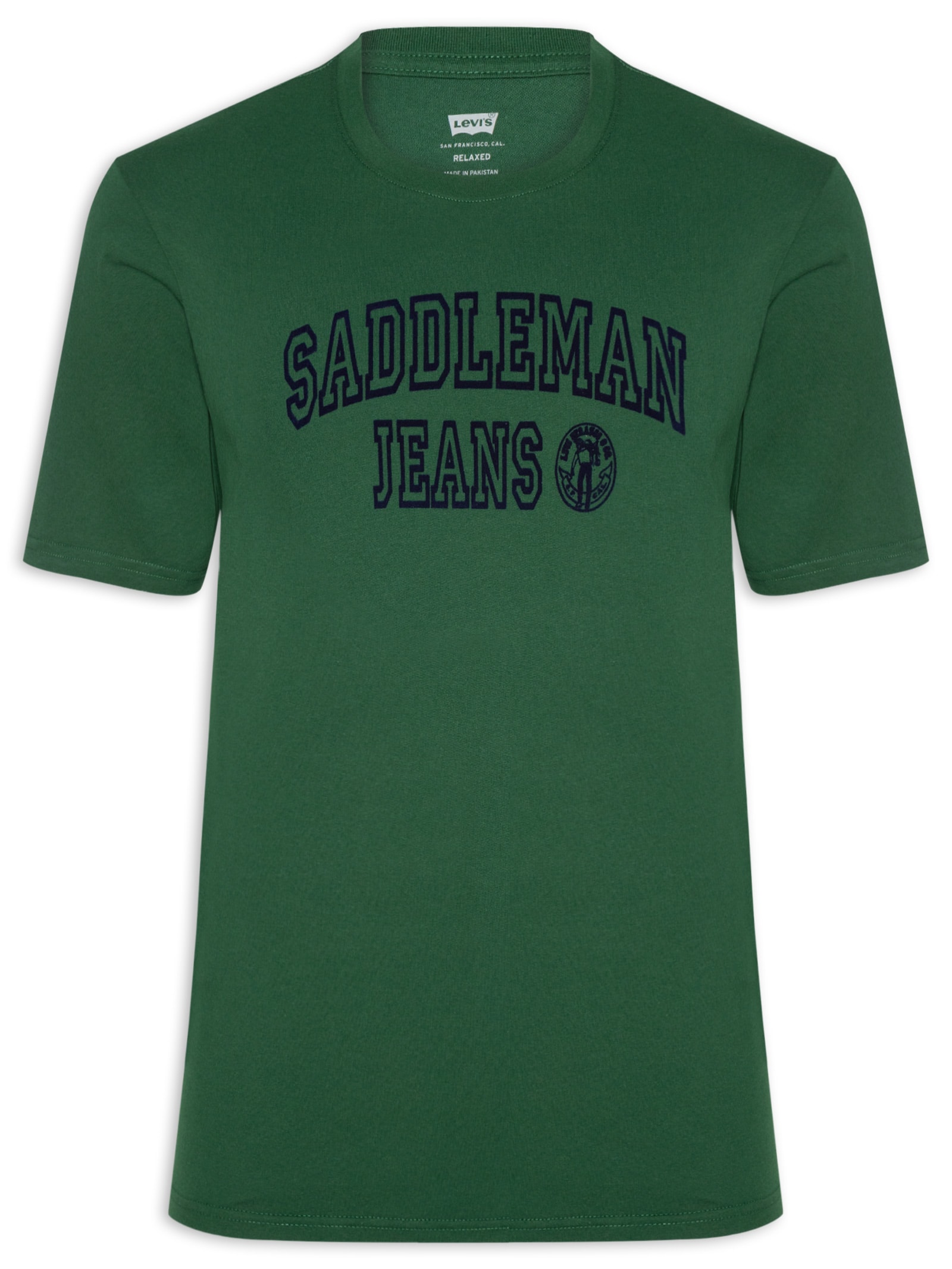 Camiseta Masculina Relaxed Fit Verde Levi's