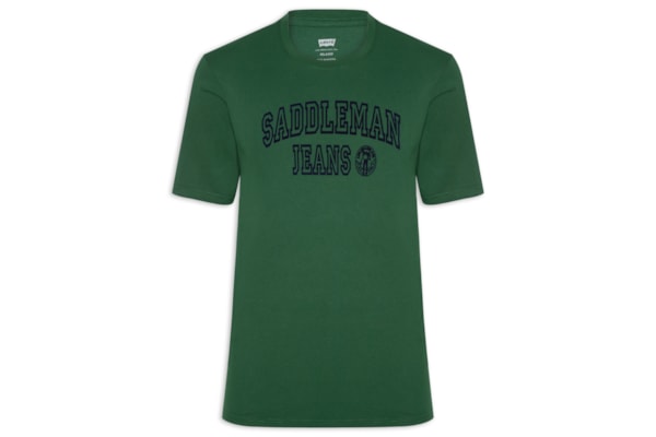 Camiseta Masculina Relaxed Fit - Verde