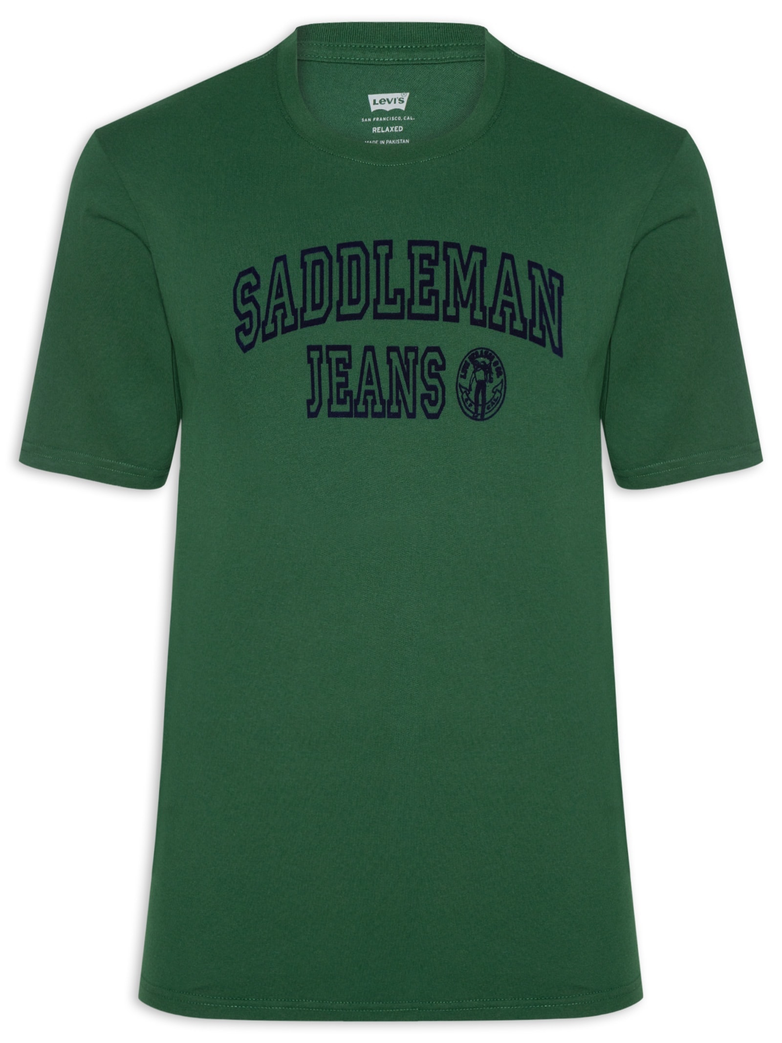 Camiseta Masculina Relaxed Fit Verde Levi's