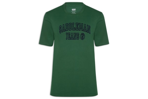Camiseta Masculina Relaxed Fit - Verde