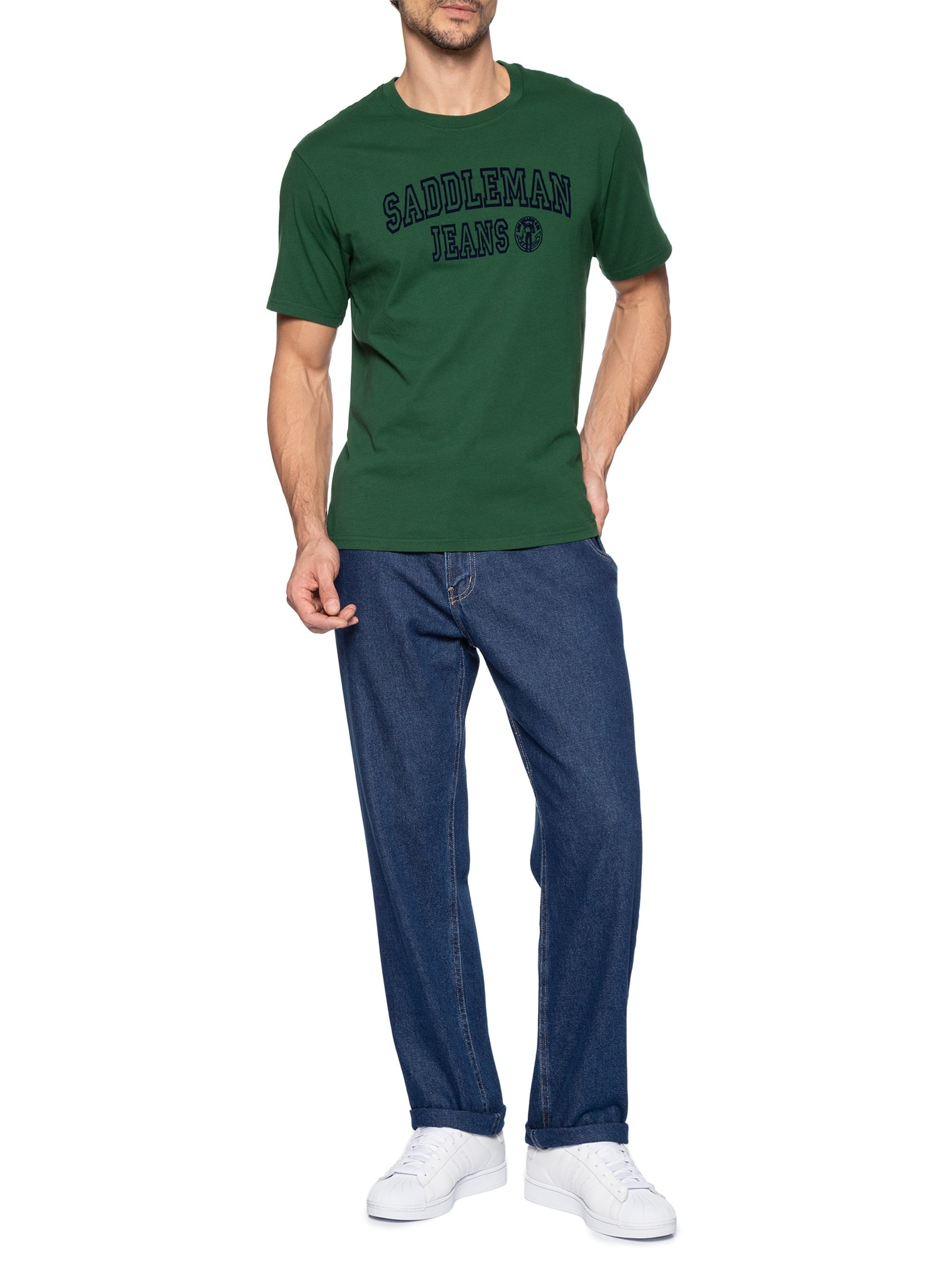 Camiseta Masculina Relaxed Fit Verde Levi's