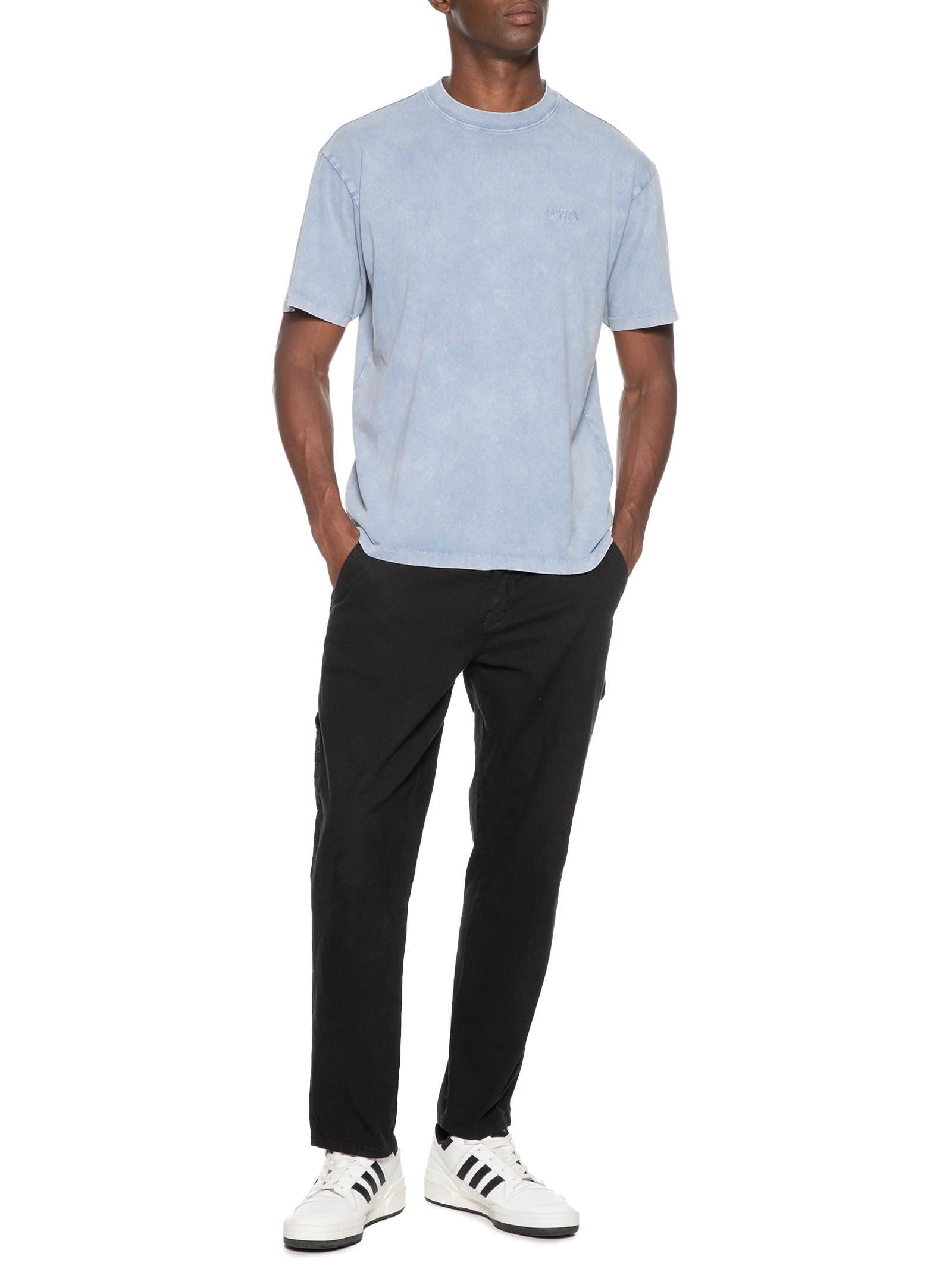 Camiseta Masculina Relaxed Fit Vintage Red Tab Azul Levi's