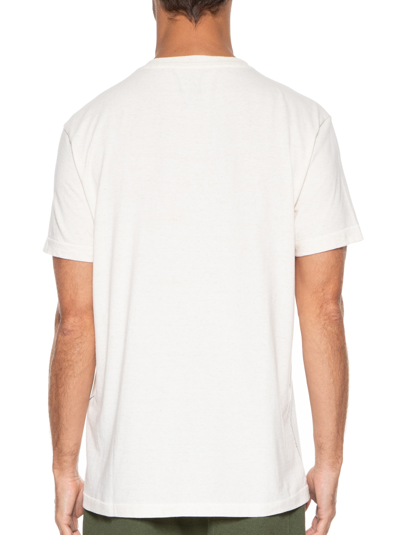 Camiseta Masculina Resistance Bege  Osklen