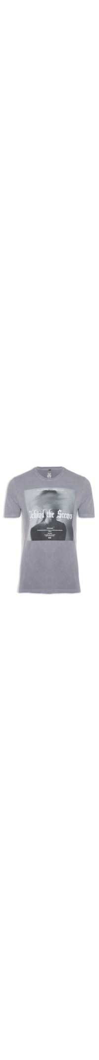 Camiseta Masculina Rg Behind Blur - Cinza