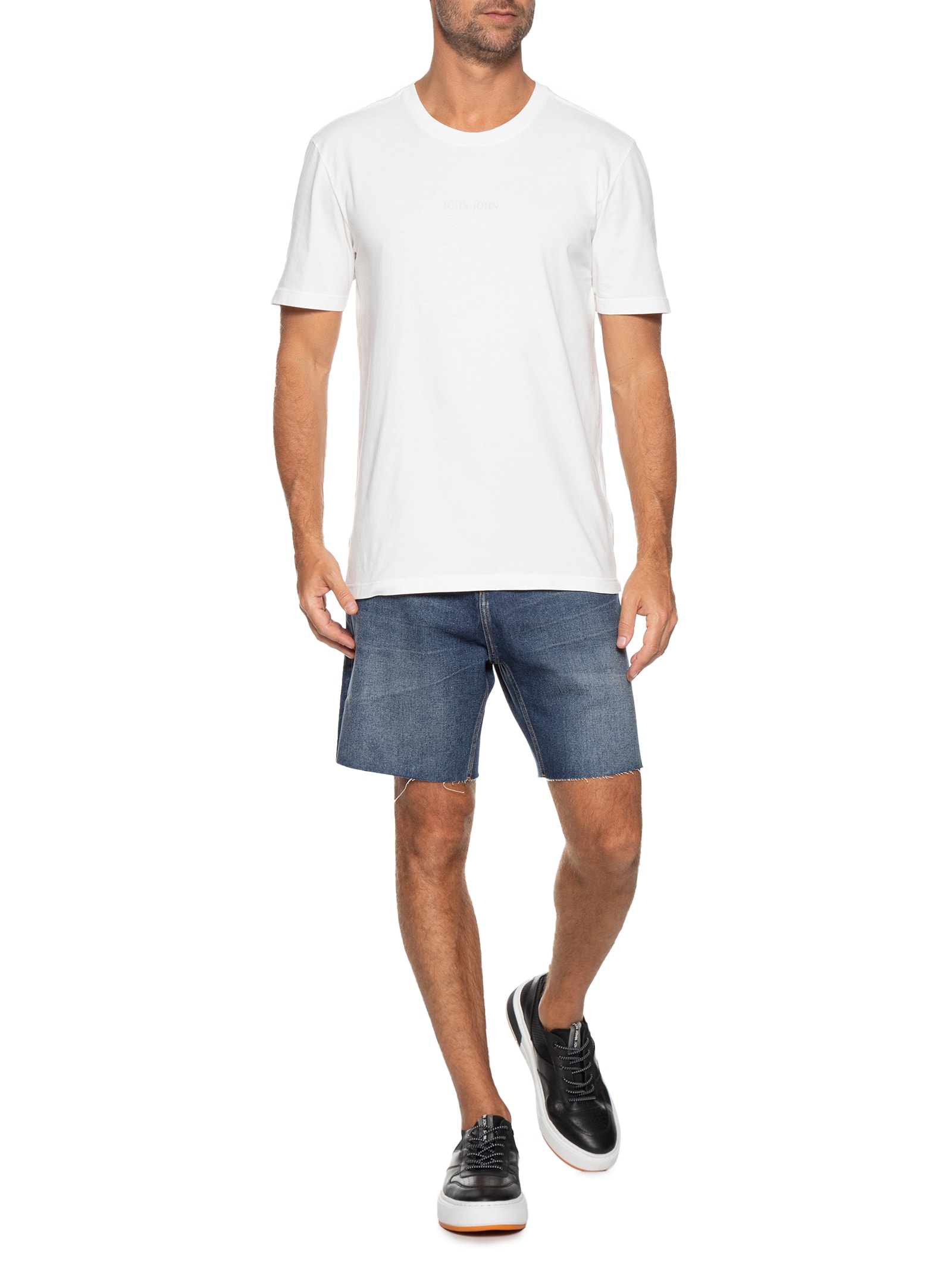 Camiseta Masculina Rg Clean Branco John John