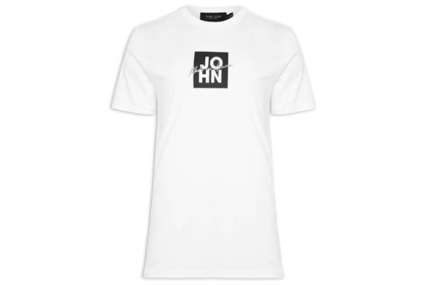 Camiseta Masculina Rg Glow Box Jj - Branco