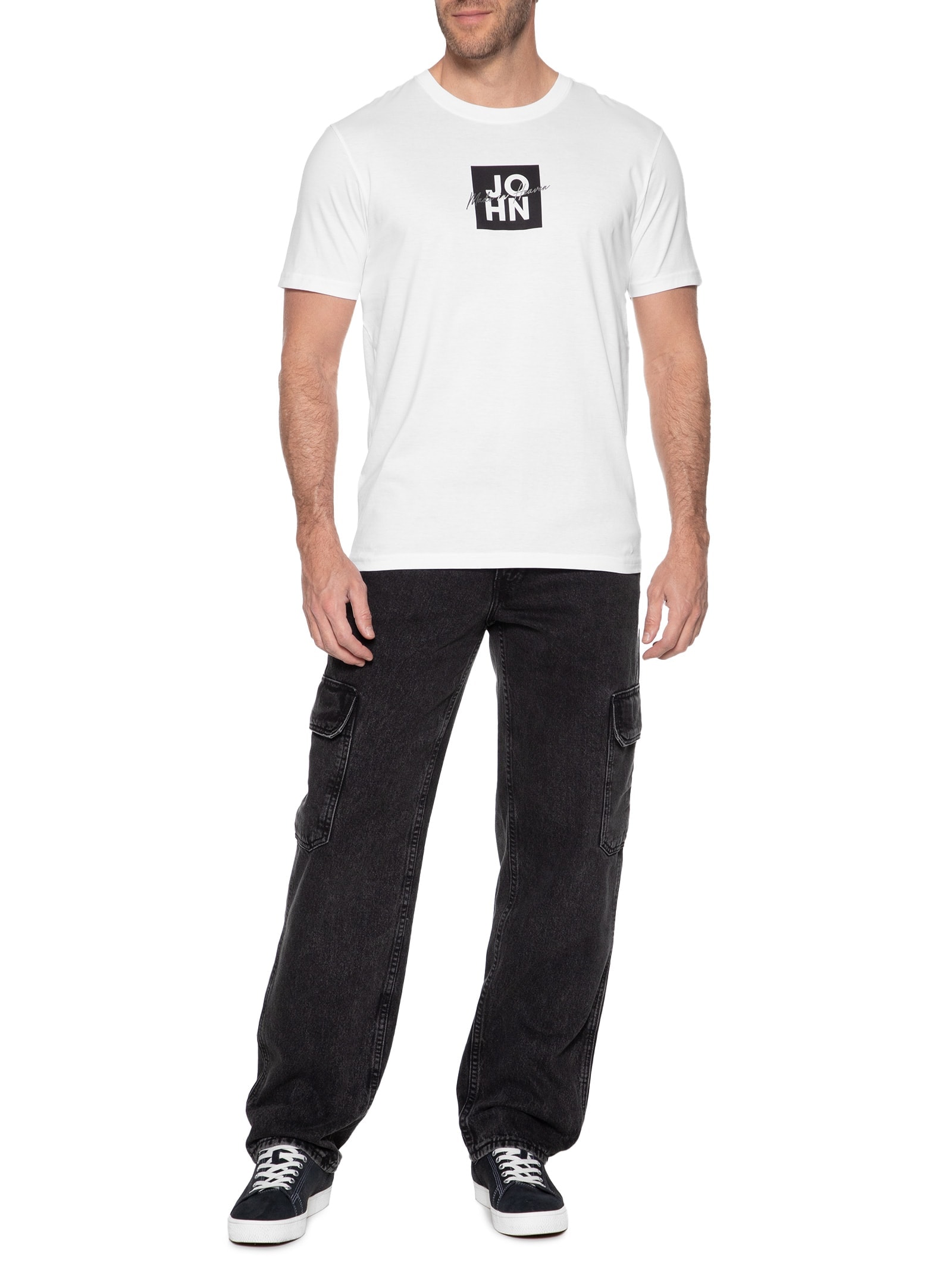 Camiseta Masculina Rg Glow Box Jj Branco John John