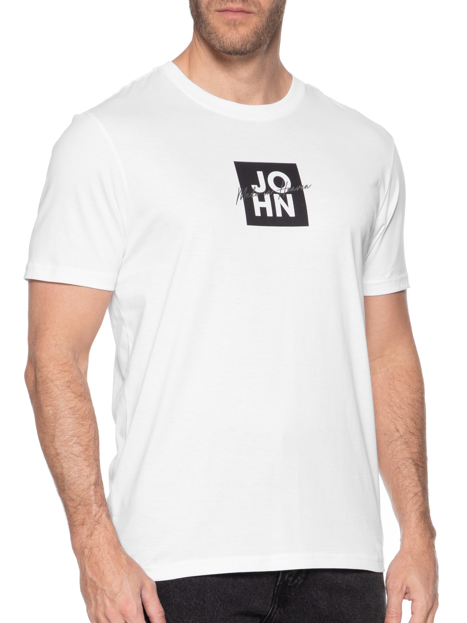 Camiseta Masculina Rg Glow Box Jj Branco John John