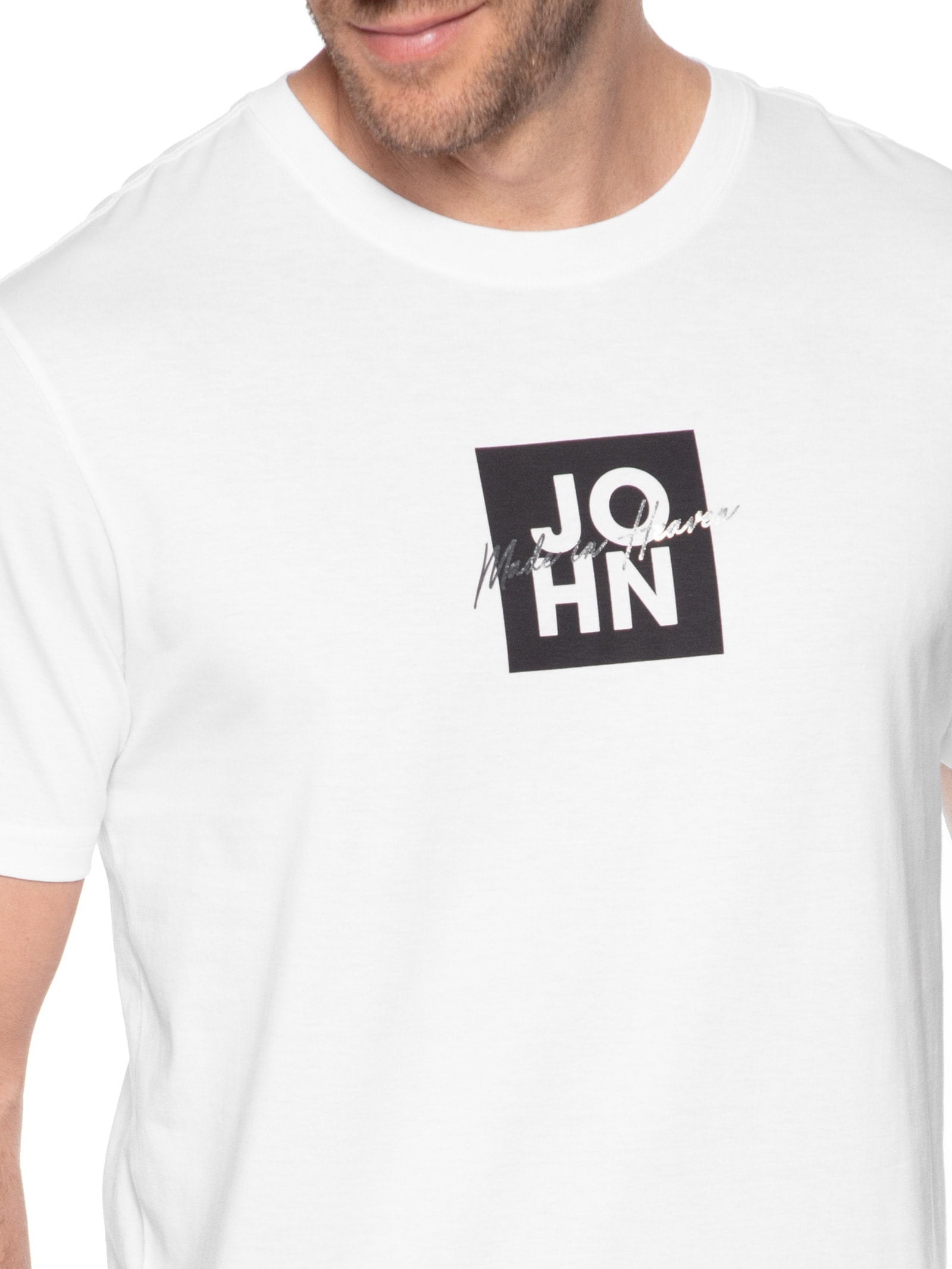 Camiseta Masculina Rg Glow Box Jj Branco John John