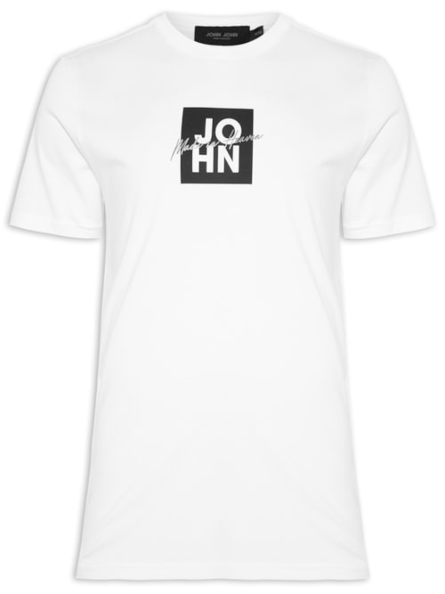 Camiseta Masculina Rg Glow Box Jj – Branco
