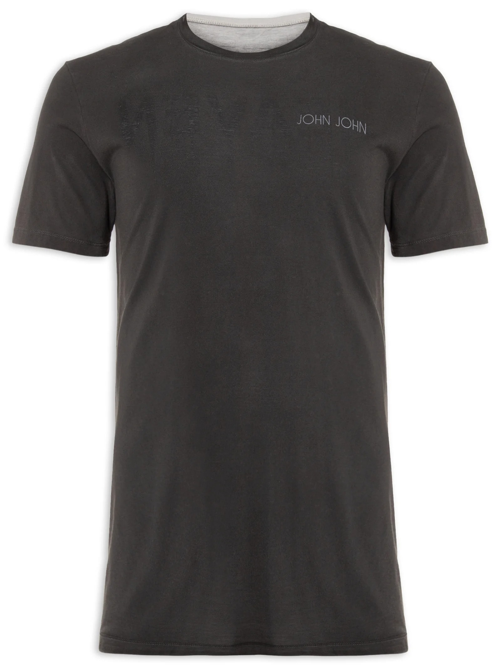 Camiseta Masculina Rg Jj Mike  Cinza John John