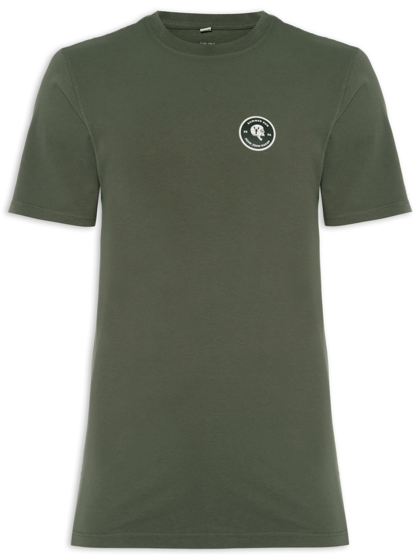 Camiseta Masculina Rg Skull Lobster Verde John John