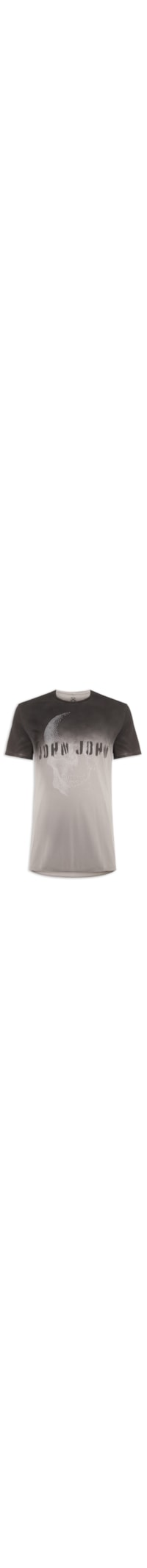 Camiseta Masculina Rg Skull Points - Cinza