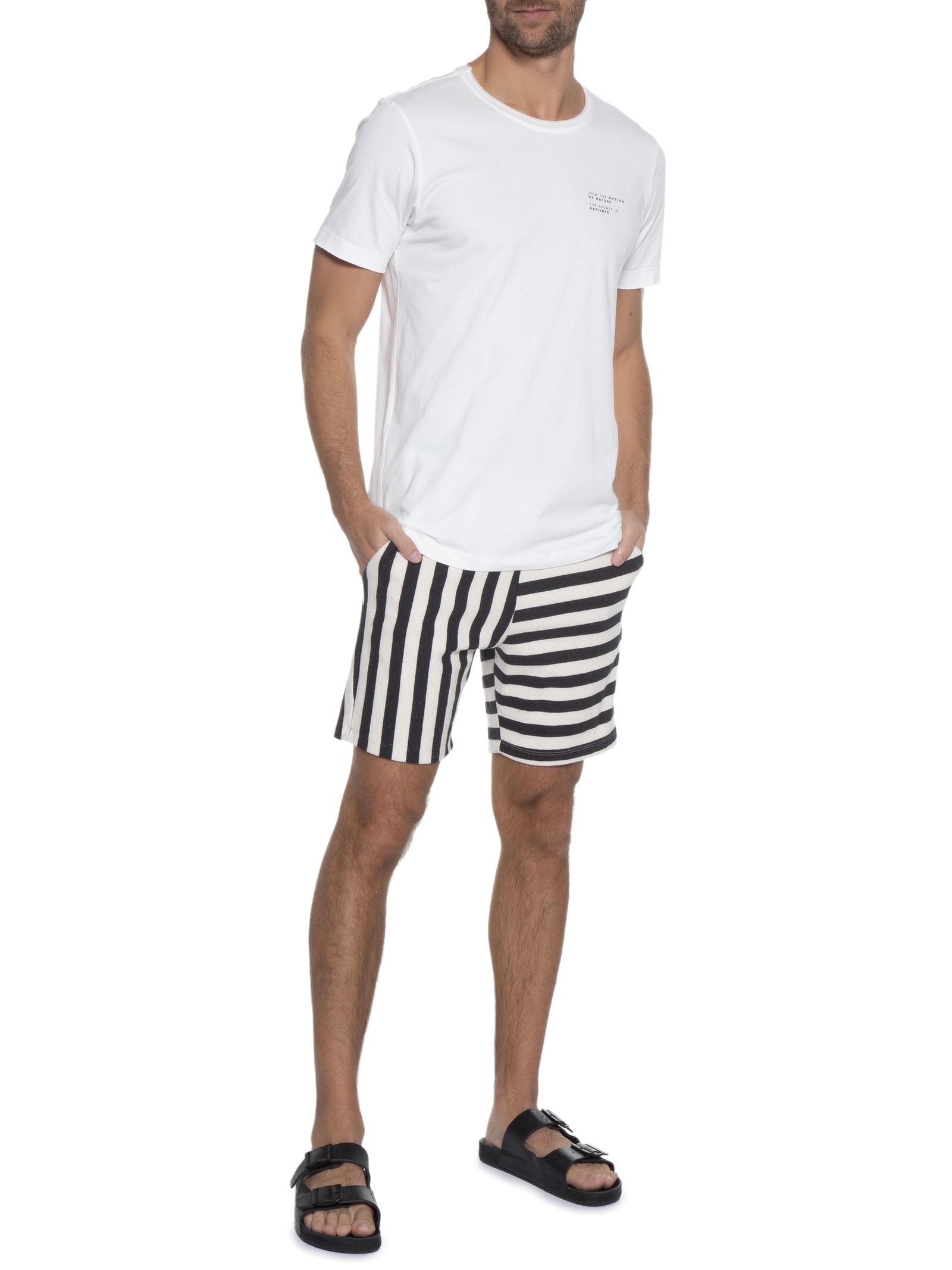 Camiseta Masculina Rhythm Off White Urbô