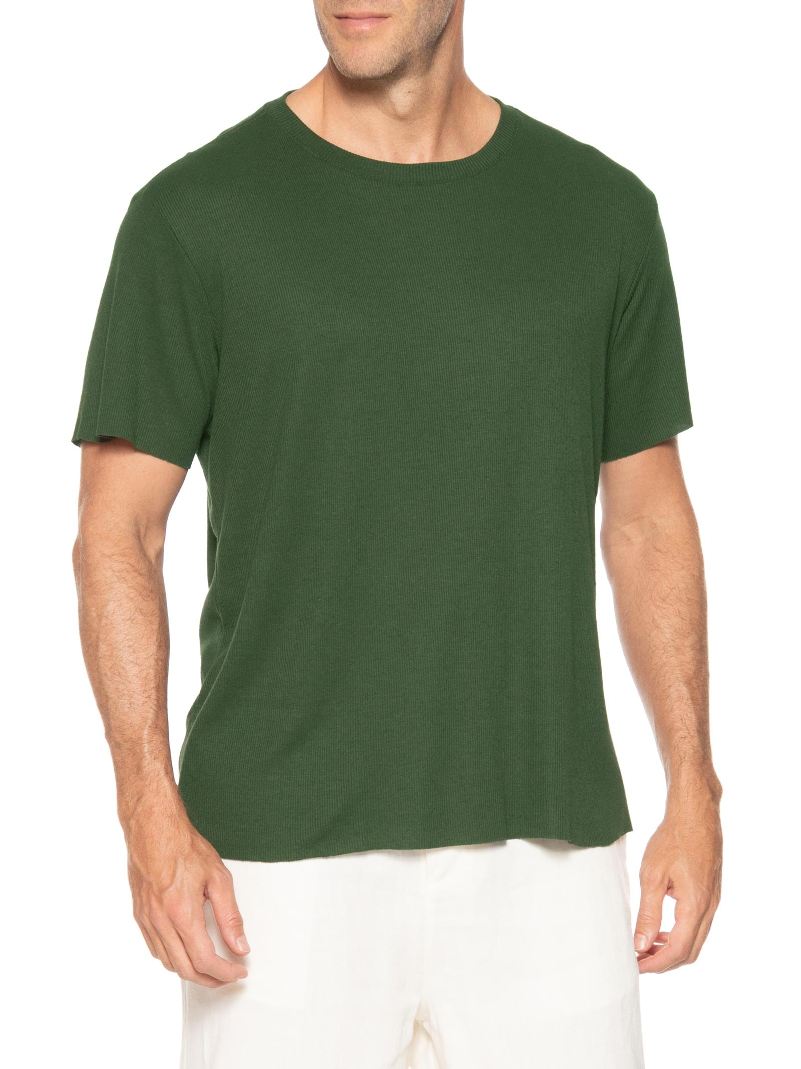 Camiseta Masculina Ribana Light Verde Osklen