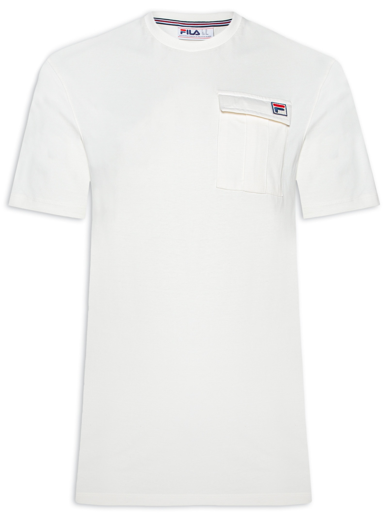 Camiseta Masculina Riggs Bege Fila