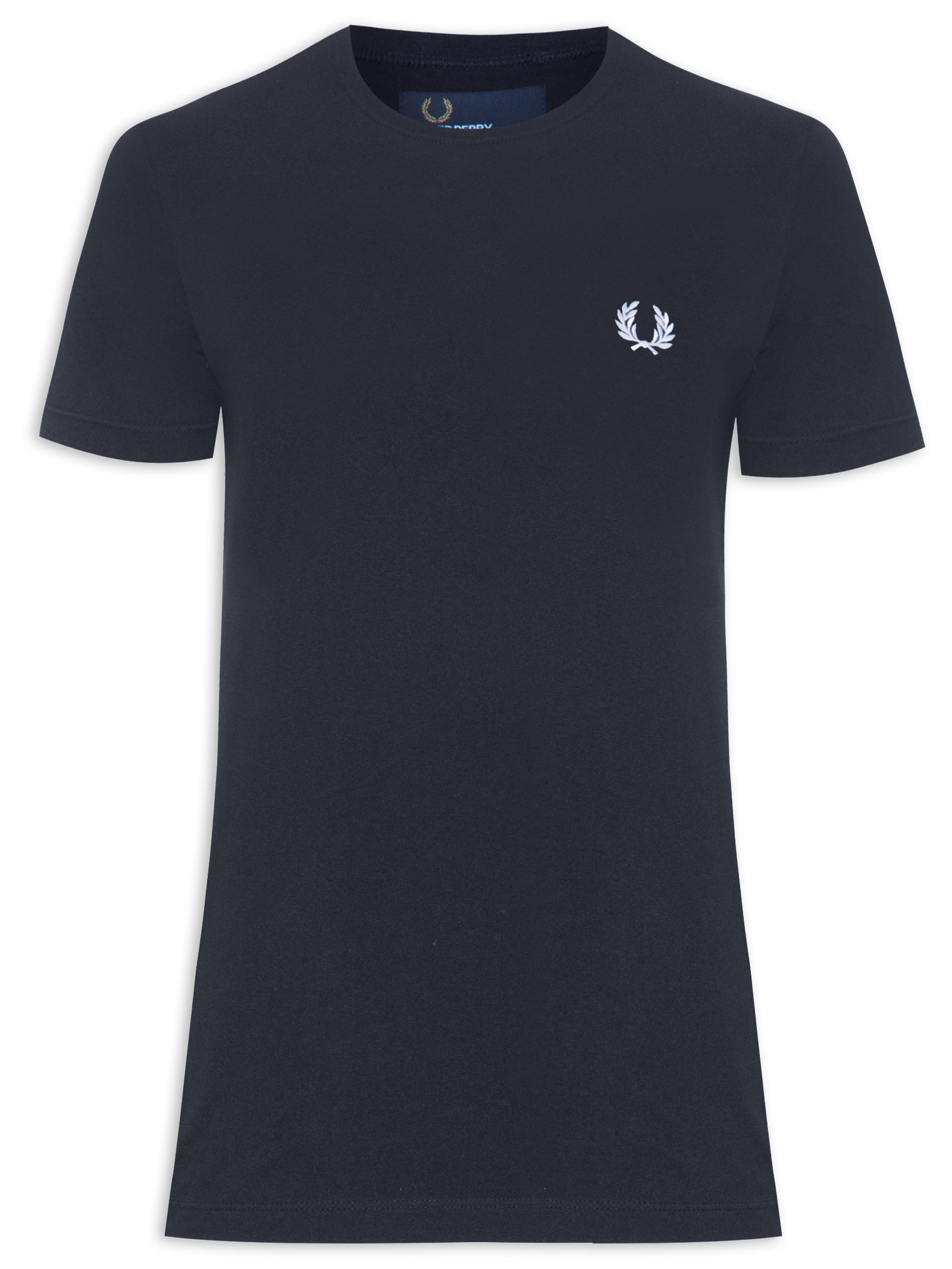 Camiseta Masculina Ringer Azul Fred Perry