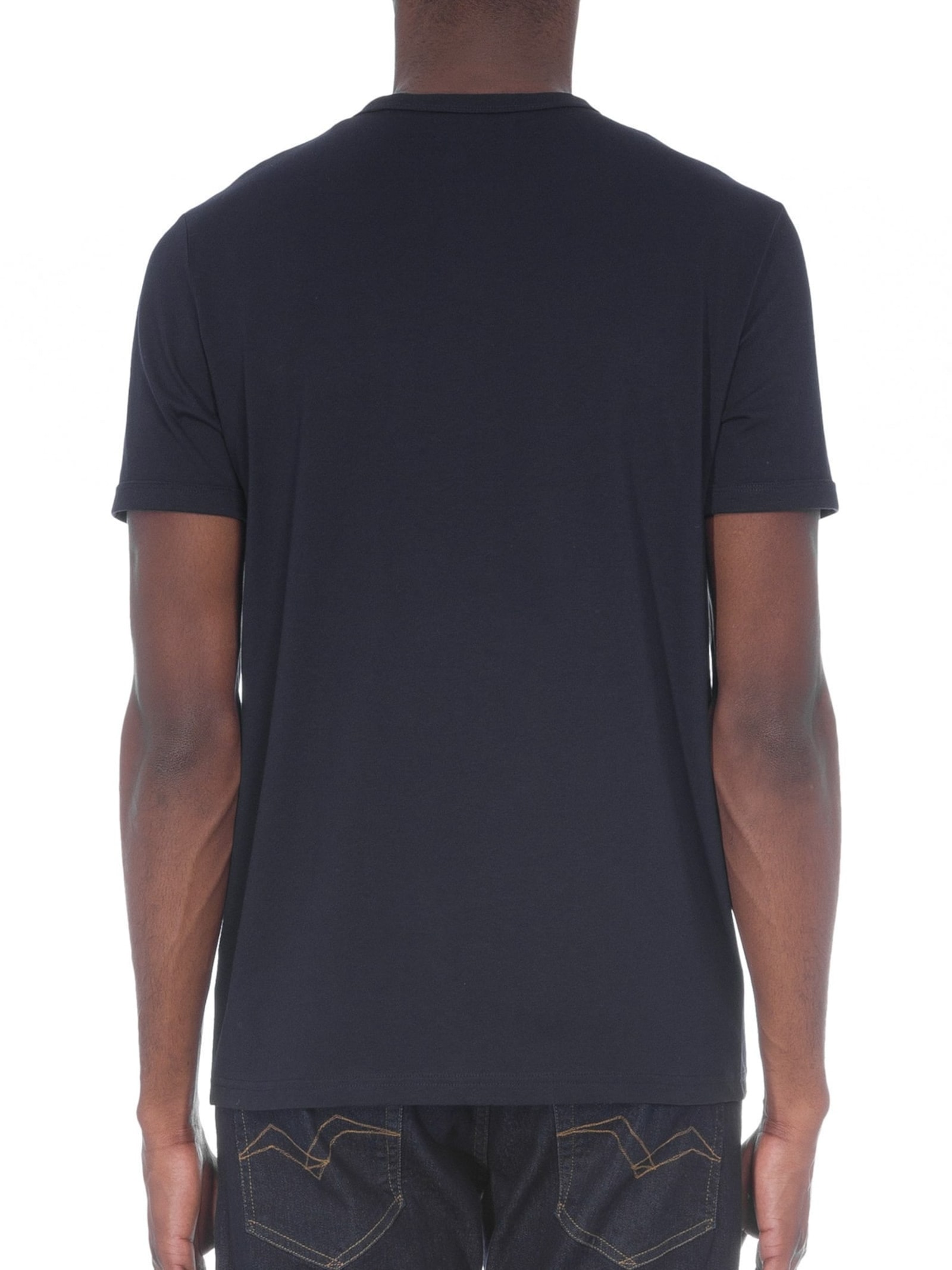 Camiseta Masculina Ringer Azul Fred Perry