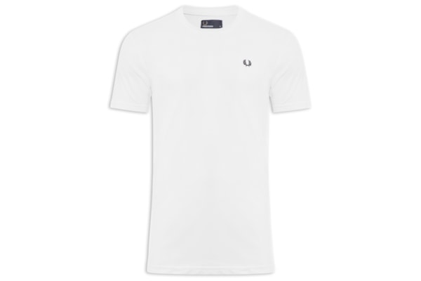 Camiseta Masculina Ringer - Branco