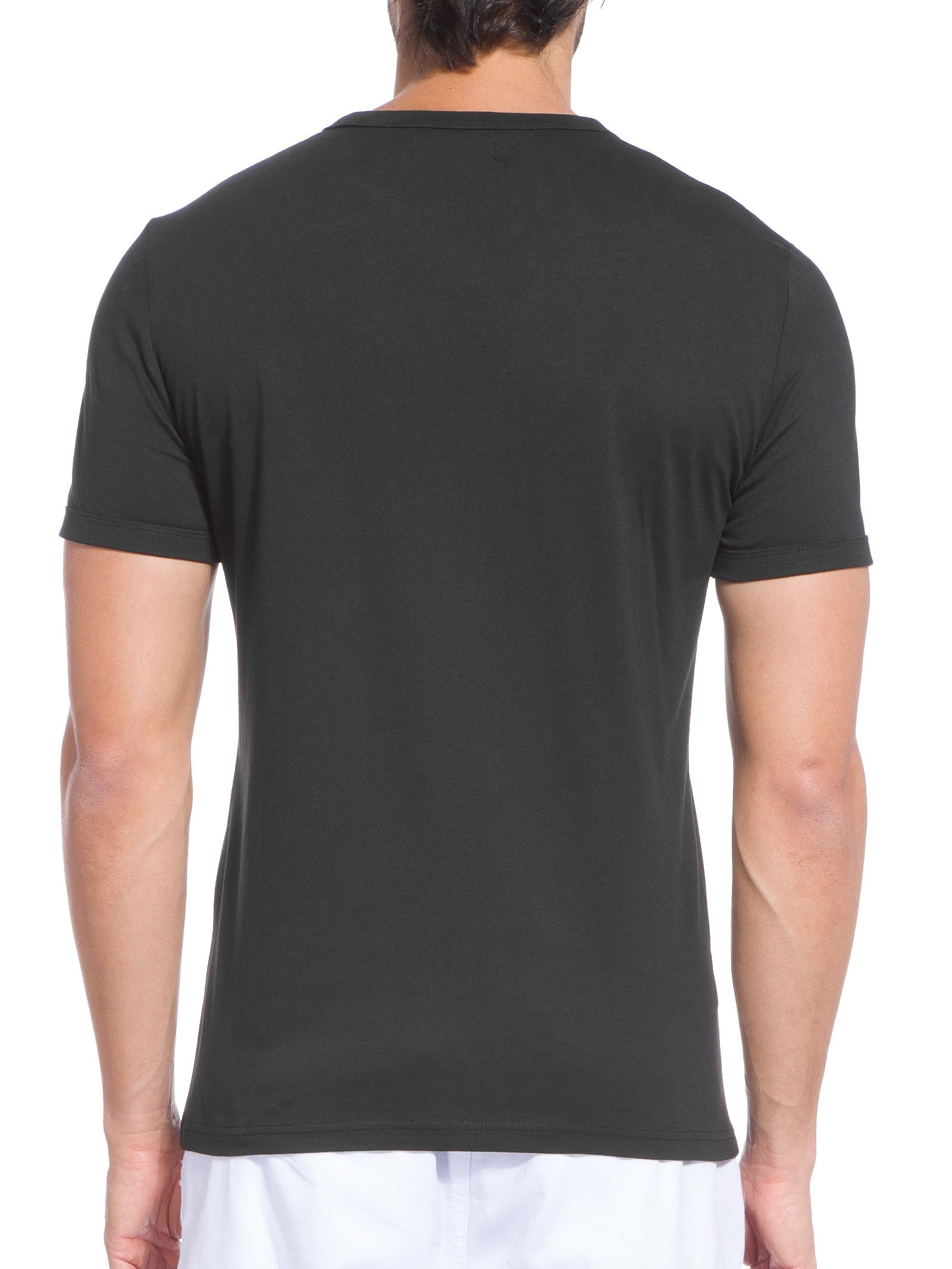 Camiseta Masculina Ringer Preto Fred Perry