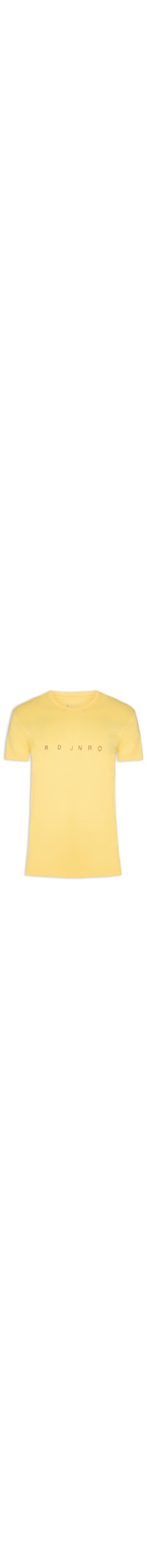 Camiseta Masculina Rio De Janeiro - Amarelo