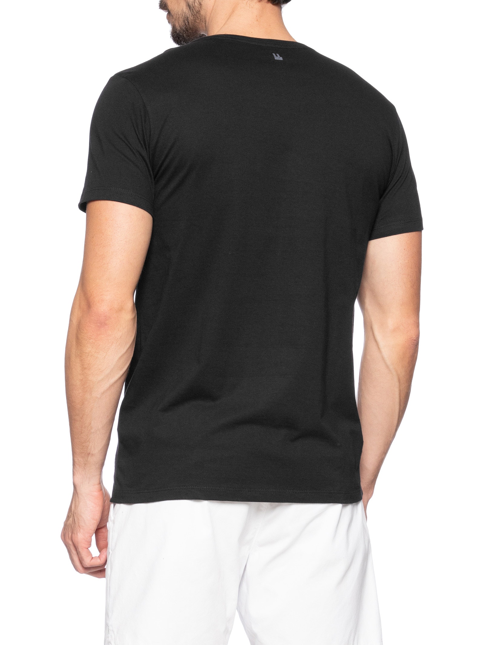 Camiseta Masculina Rio de Janeiro Preto Foxton