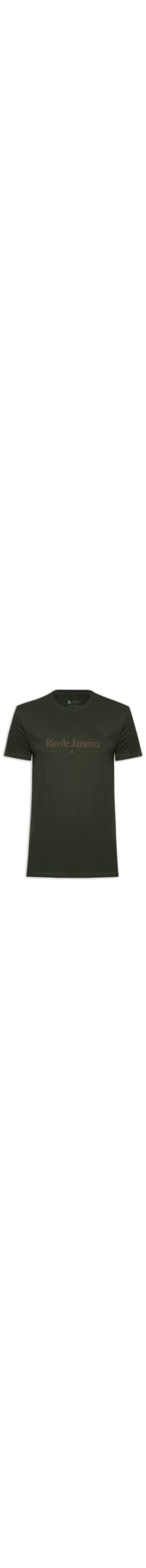 Camiseta Masculina Rio De Janeiro - Verde