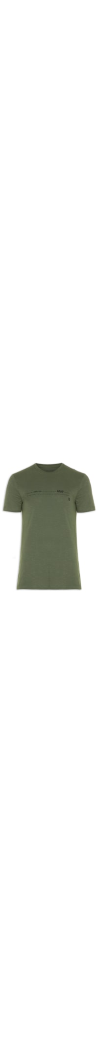 Camiseta Masculina Rough Asap - Verde
